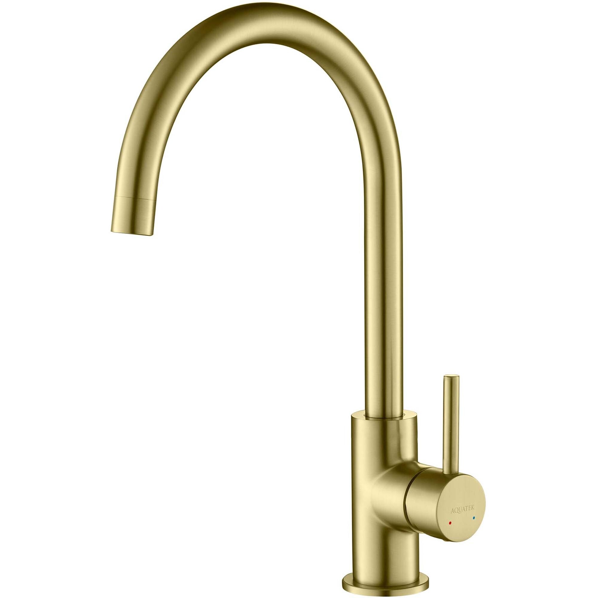 

Смеситель для кухни Aquatek ЕВРОПА шлиф. золото AQ1382BG