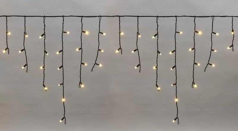 

Гирлянда Neon-Night Бахрома постоянное свечение 2.4х0.6м 88LED белый (255-046)
