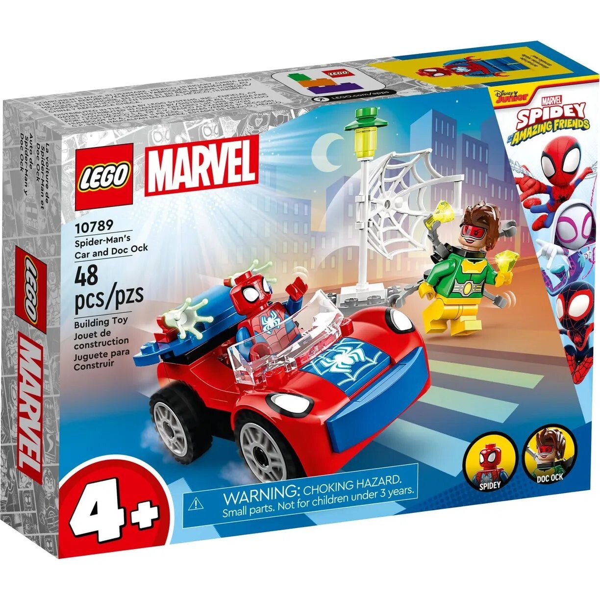 

Конструктор LEGO Spiderman Машина Человека-паука и Дока Ока (10789)