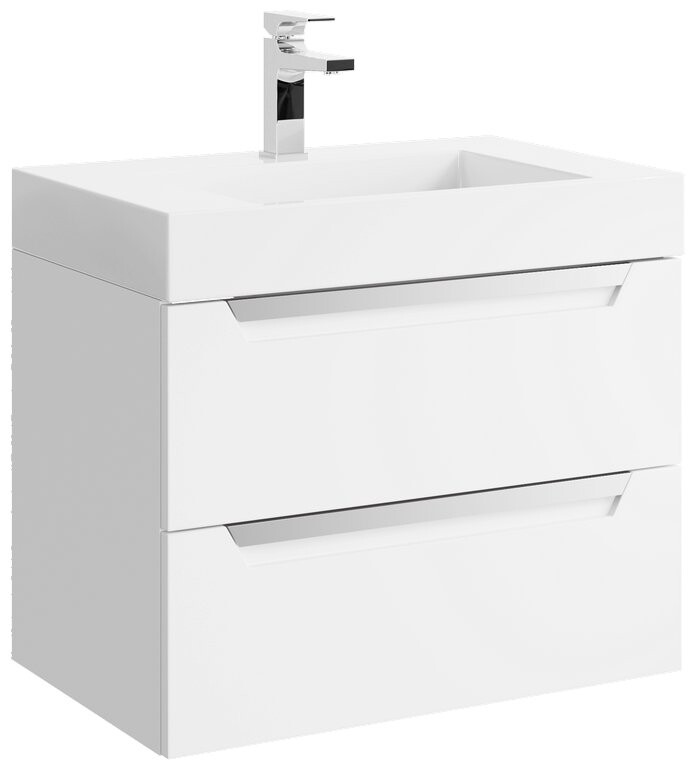 

Тумба Aqwella Cube CUB0107W белый