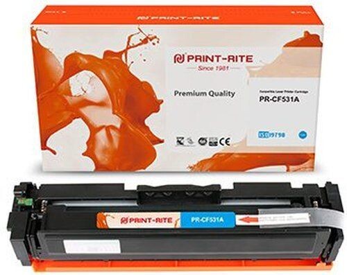 

Картридж Print-Rite PR-CF531A (TFH931CPU1J) голубой