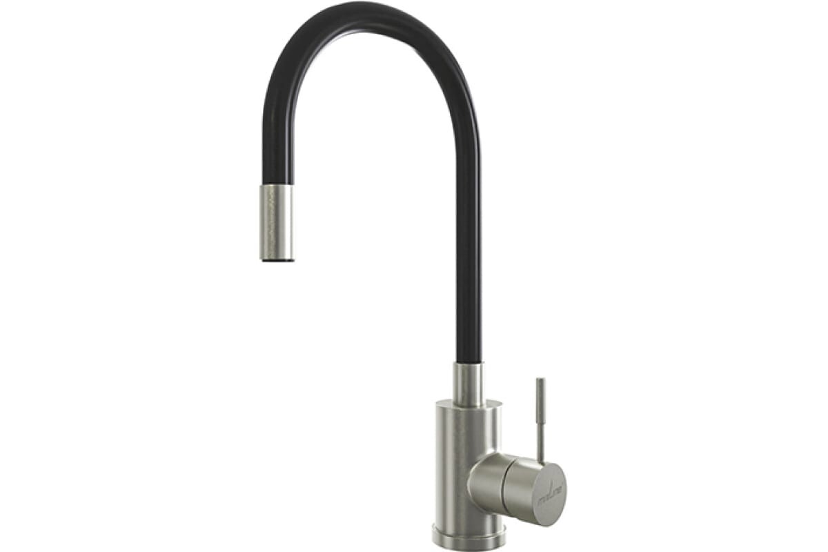 

Смеситель для кухни Mixline MLSS-0325 черный (542377)