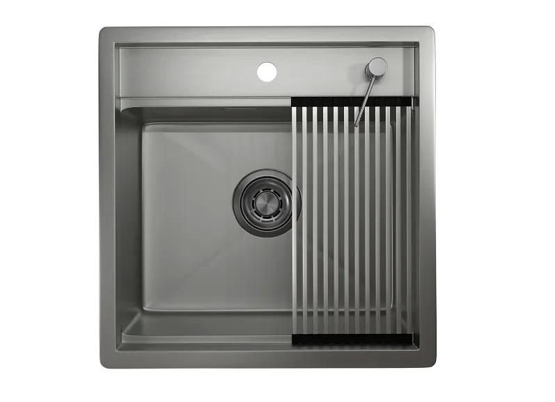 

Кухонная мойка Granula KS-5051 сталь матовая