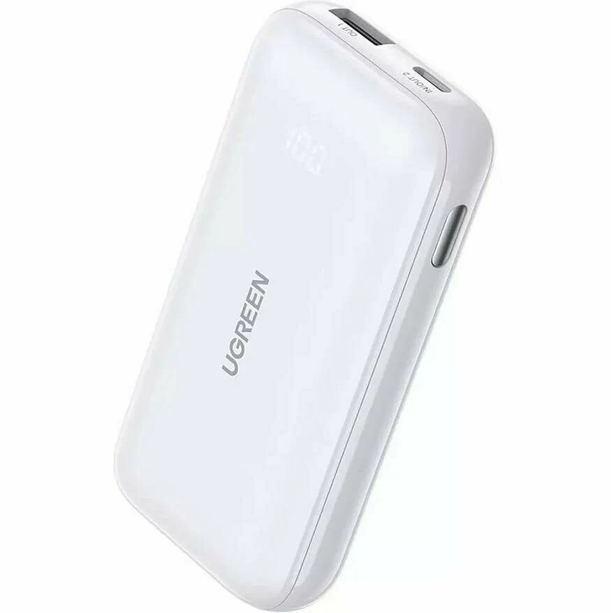 

Внешний аккумулятор Ugreen PB501 10000mAh Mini Quick Charging 30W белый (25189)