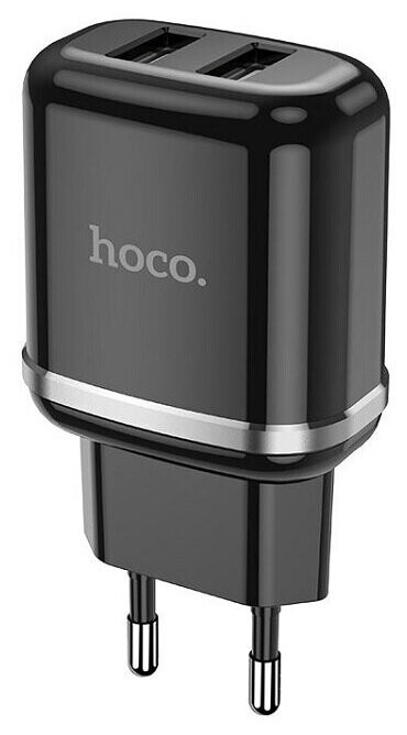 

Сетевое зарядное устройство Hoco N4 Black (6931474730992)