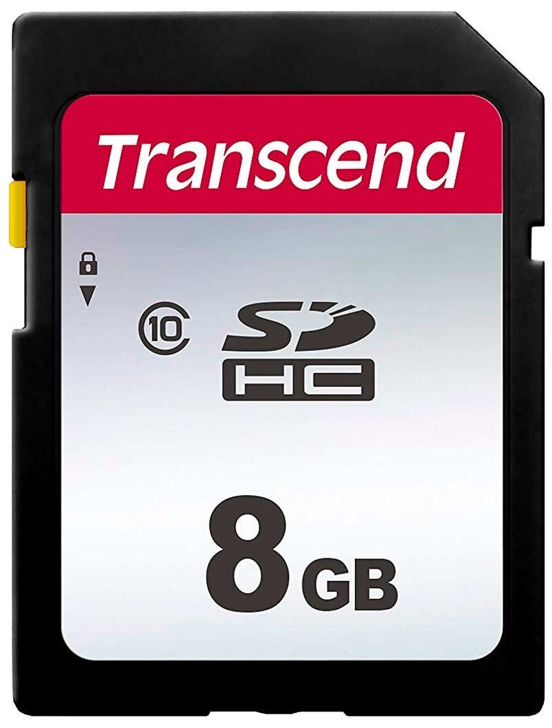 

Карта памяти Transcend SD 8GB TS8GSDC300S