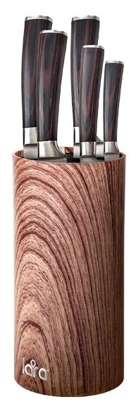 

Кухонная принадлежность LARA LR05-103 Wood Подставка для ножей