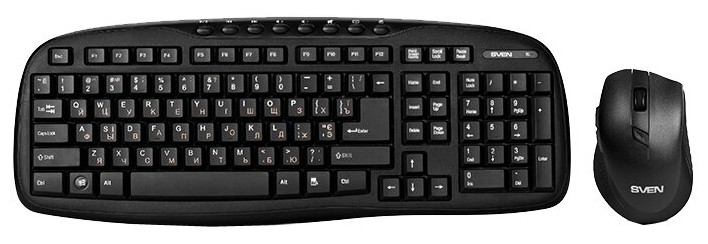 

Комплект мыши и клавиатуры Sven KB-C3600W