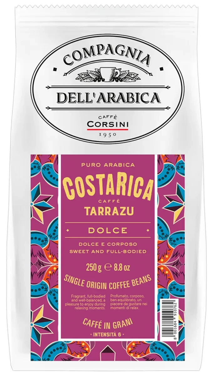 

Кофе CDA Puro Arabica Costa Rica Tarrazu 250г (в зернах)