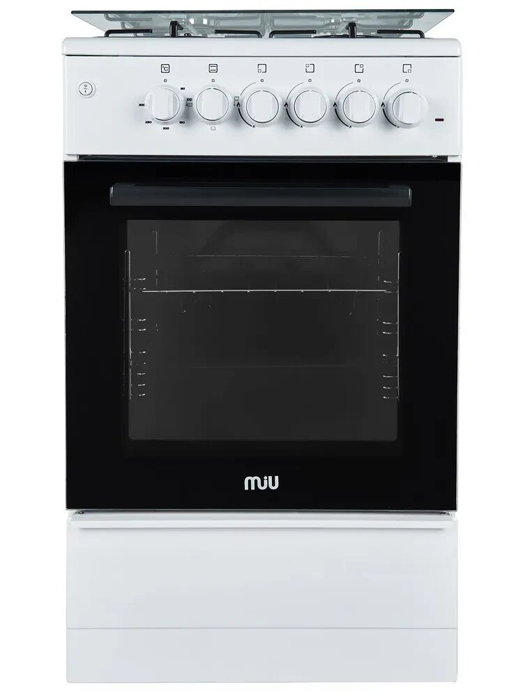

Газовая плита MIU 5010 ERP ГК LUX белая (электродуховка)