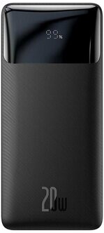 

Внешний аккумулятор Baseus Bipow Digital Display 30000mAh 20W Black (PPDML-N01)