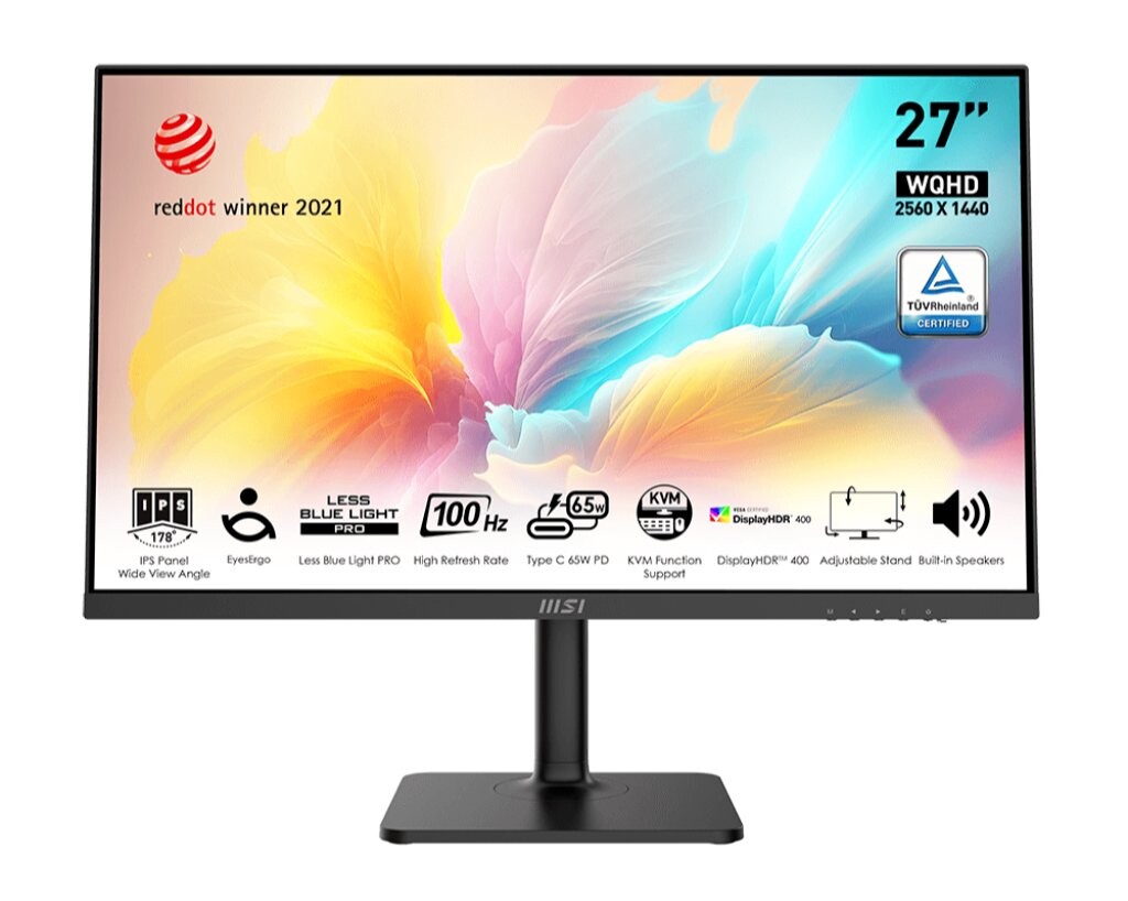 

Монитор MSI Modern MD272QXP черный