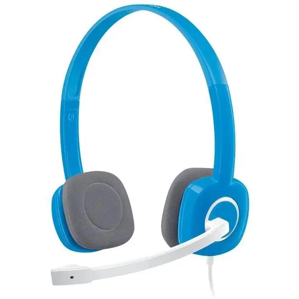 

Компьютерная гарнитура Logitech H150 синий/белый (981-000454)