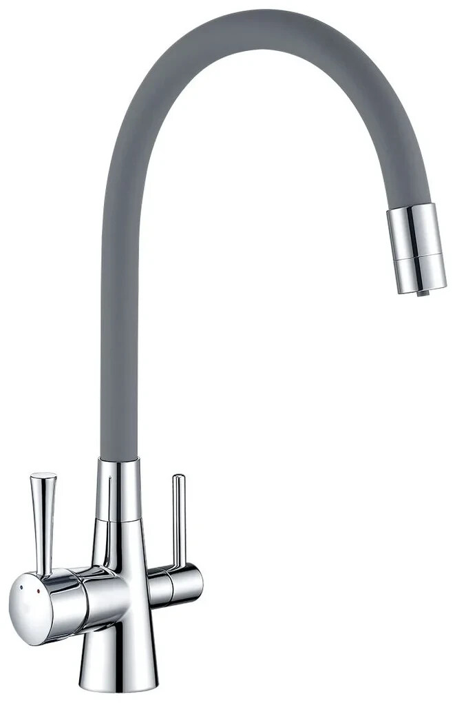 

Смеситель для кухни Lemark Expert LM3075C-Silver