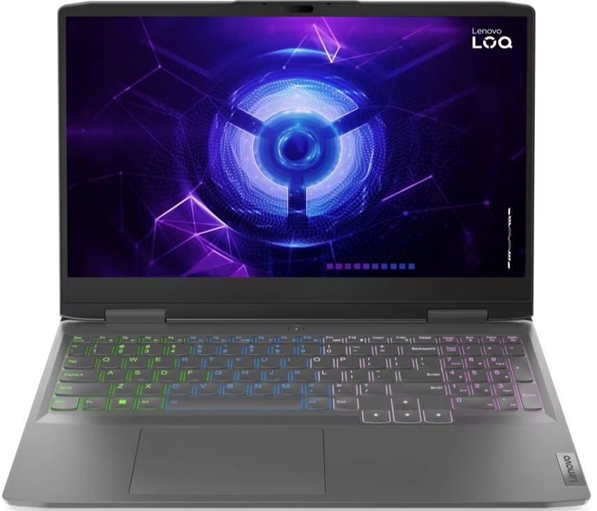 

Ноутбук Lenovo LOQ 15IRH8 DOS серый (82XV00JVPS)