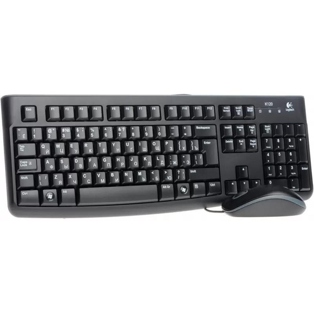 

Комплект мыши и клавиатуры Logitech MK120 черный/серый (920-002562)