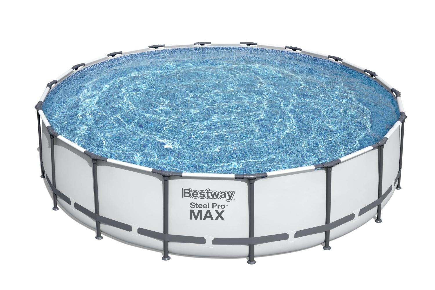 

Бассейн BestWay 56462 Steel Pro MAX 549х122см фильтр-насос, лестница, тент