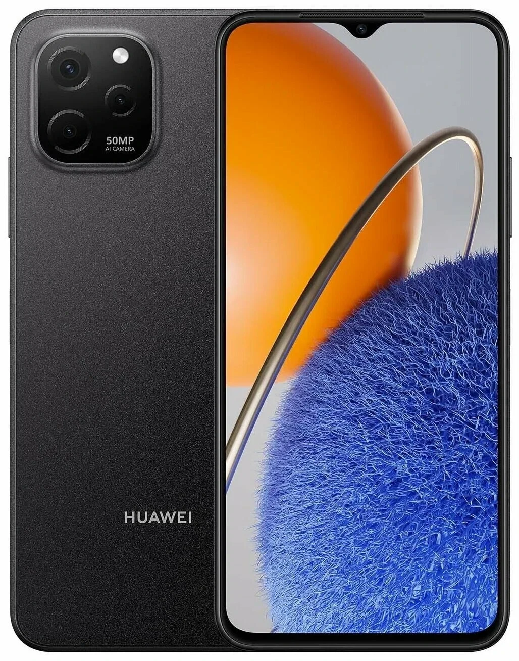 Телефон Huawei Nova Y61 4/128GB BLACK (EVE-LX9N/51097SXA)