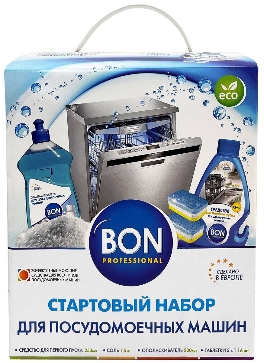 

Средство для ухода за техникой Bon BN-1120 стартовый набор для ПММ