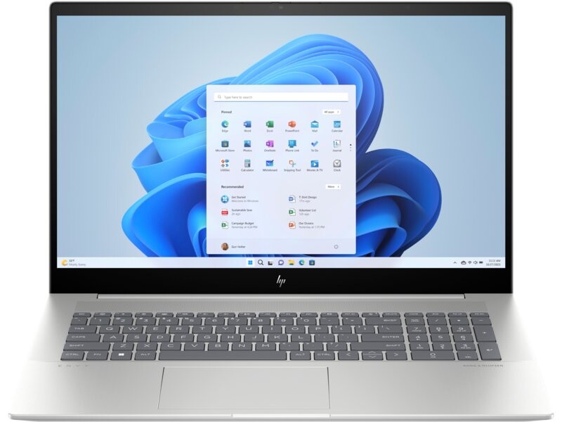 

Ноутбук HP Envy 17-cw0007ci Win 11 Home silver (8F5Q3EA)