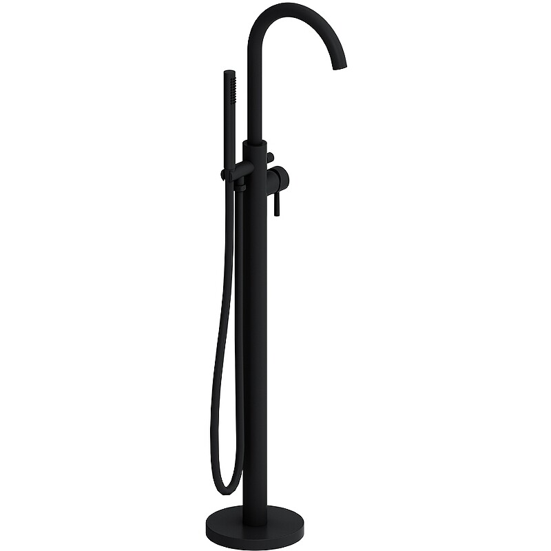 

Смеситель для ванны Damixa Scandinavian Pure 365000300 черный матовый