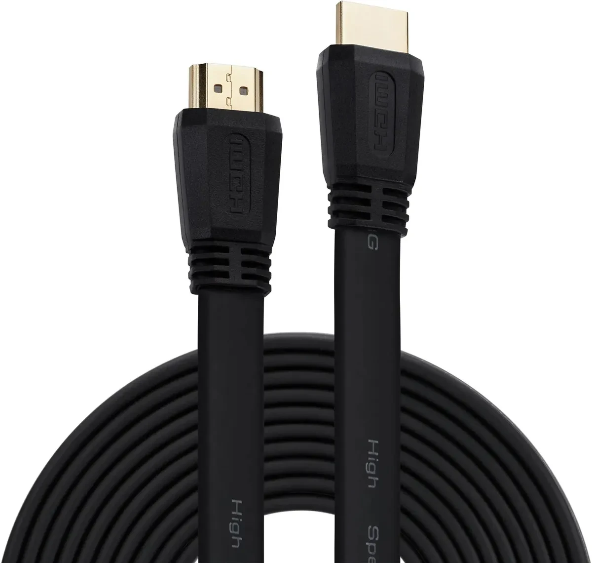 

Кабель Buro HDMI 1.4 HDMI (m)-HDMI (m) 5м черный (HDMI 19M-19M V1.4 FL)