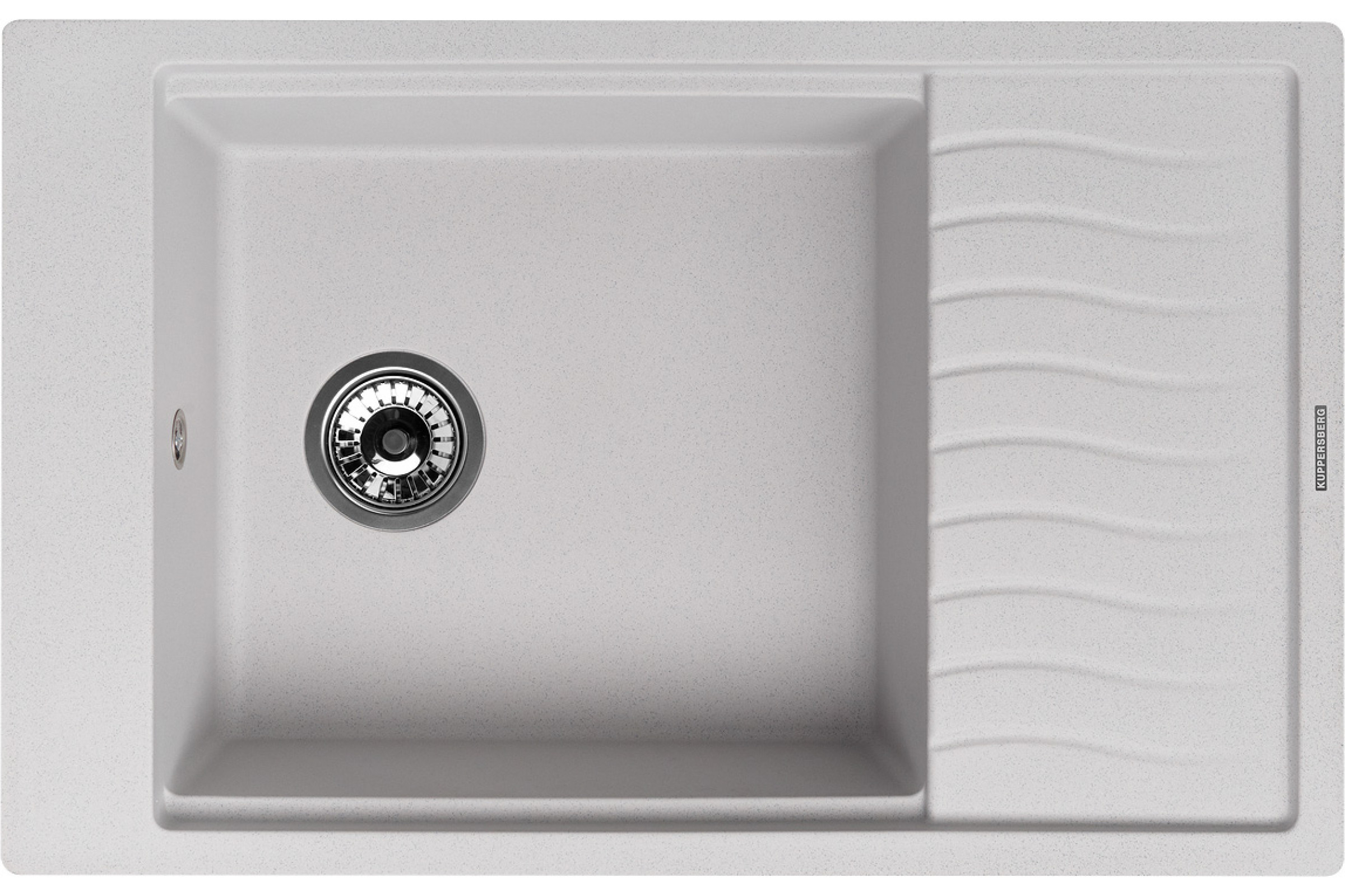 

Кухонная мойка Kuppersberg MILA 1B1D GREY