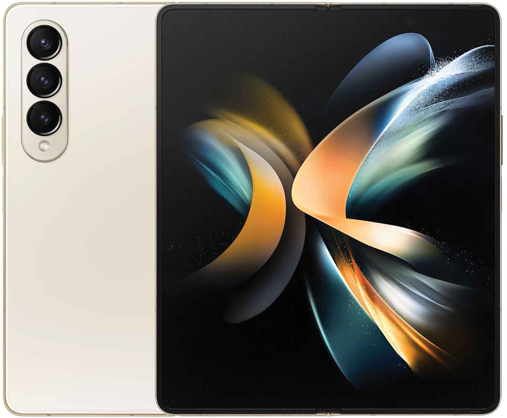 

Телефон Samsung Galaxy Z Fold 4 12/256Gb бежевый (SM-F936BZEDMEA)