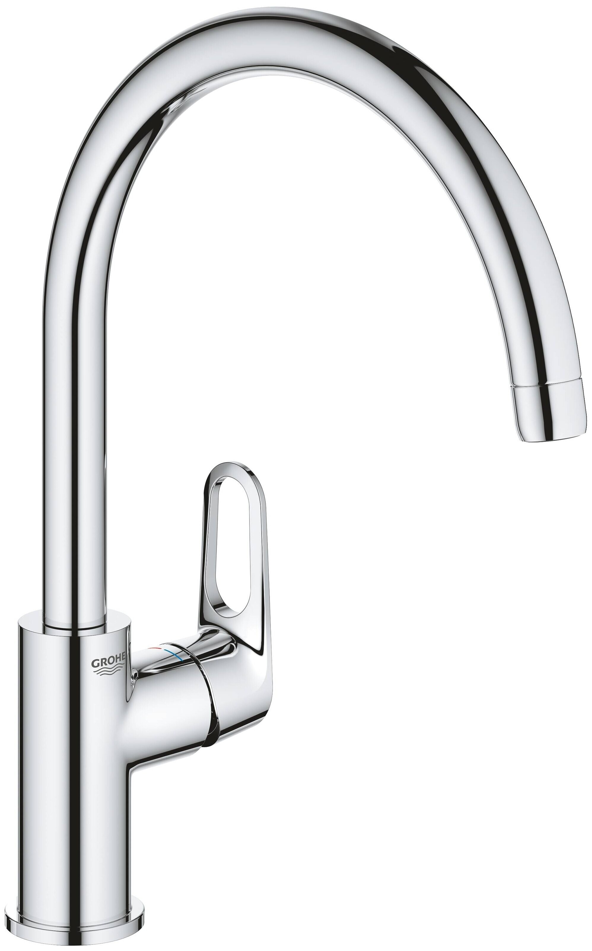 

Смеситель для кухни Grohe BauFlow 31538001 хром