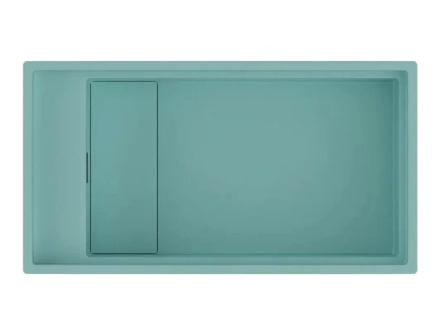 

Кухонная мойка Omoikiri Kinaru PRO 86-U/I-WG Artceramic/wind green