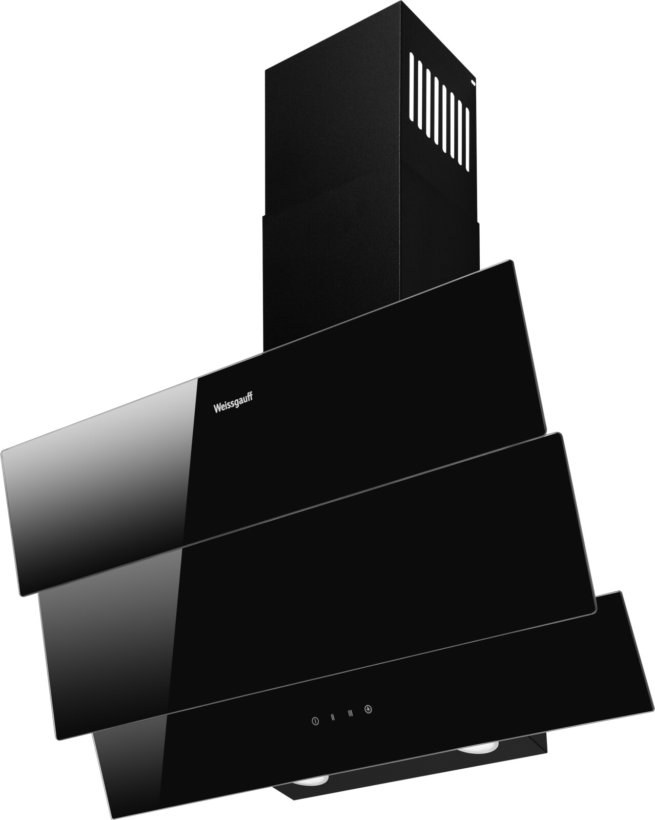 

Каминная вытяжка Weissgauff WGH 600 S TRIPLE BLACK GLASS