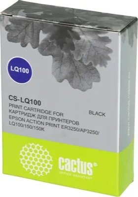 

Картридж Cactus CS-LQ100 черный