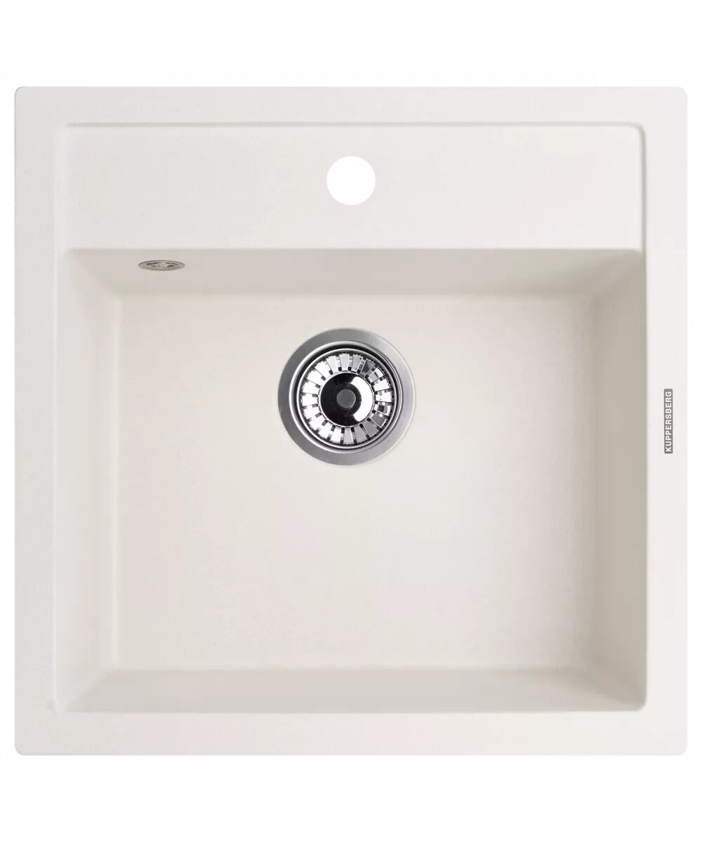 

Кухонная мойка Kuppersberg MODENA 1B WHITE ALABAS