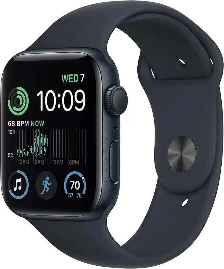 

Умные часы Apple Watch SE 2022 44mm Midnight (MNTF3LL/A)