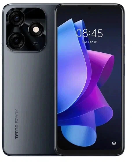

Телефон Tecno Spark 10C 4/64Gb Black