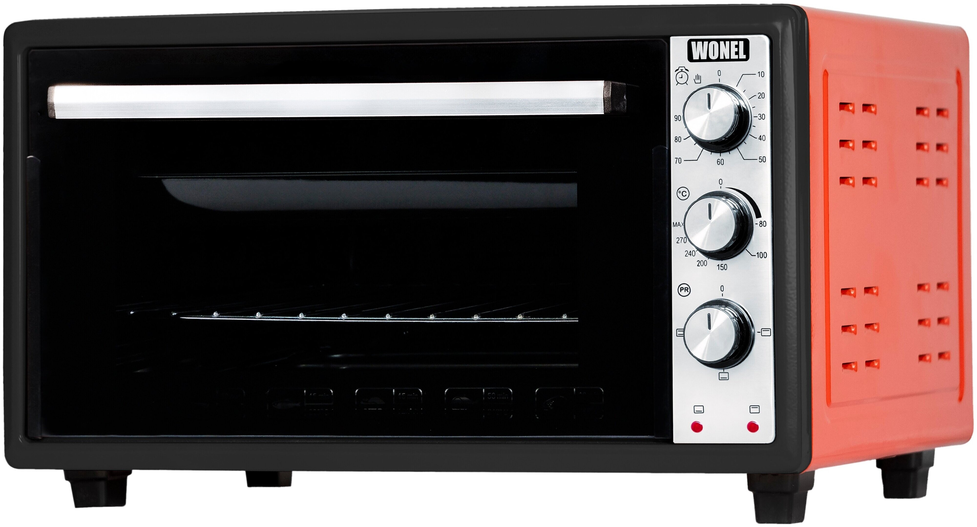 

Мини-печь Wonel WN3615 010 (basic) Красно-чёрная