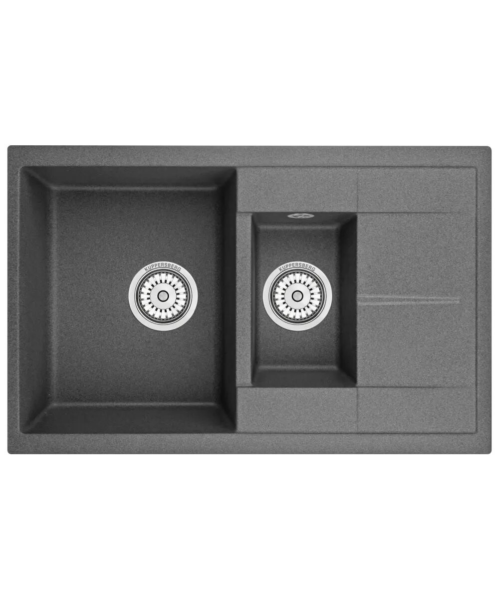 

Кухонная мойка Kuppersberg MODENA 60 NL 1,5B1D DARK ROCK