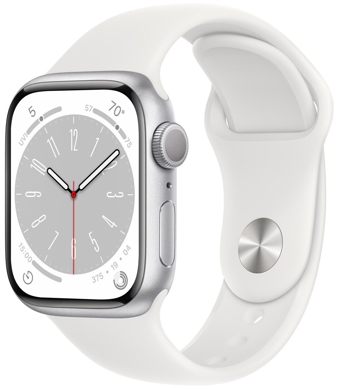

Умные часы Apple Watch Series 8 А2770 41мм серебристый (MP6M3LL/A)