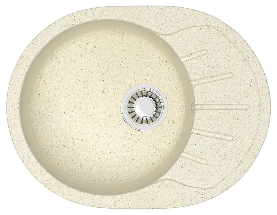 

Кухонная мойка Azario Light Бежевая (57,5х44х21,5) сифон+герметик (CS00079919)