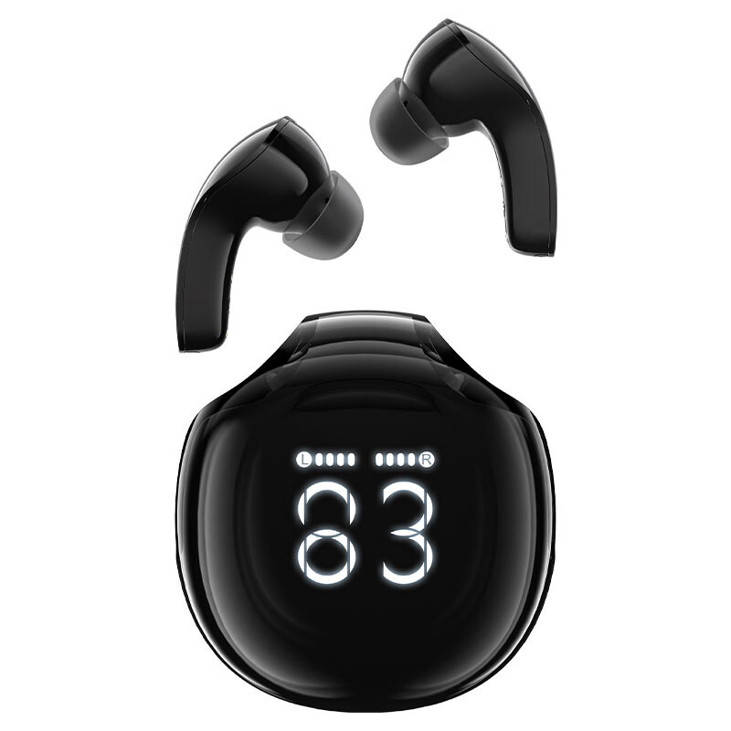 

Наушники Acefast T9 Crystal color (Air) угольно-черный