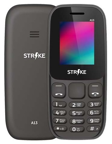 

Телефон Strike A13 BLACK