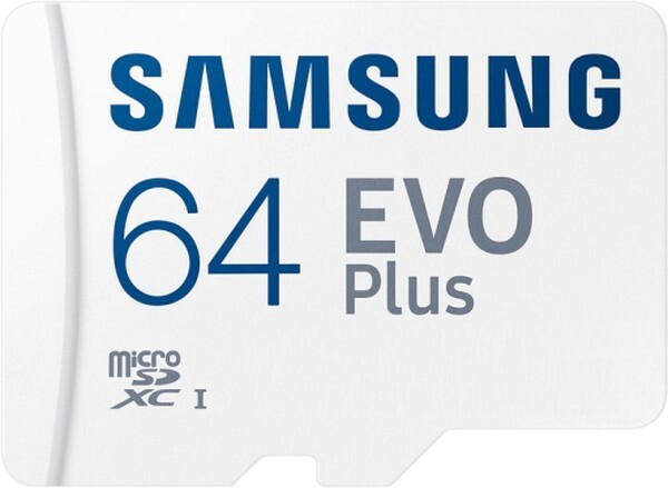 

Карта памяти Samsung EVO Plus microSDXC 64Gb Class10 UHS-I w/adapter (MB-MC64KA/EU)