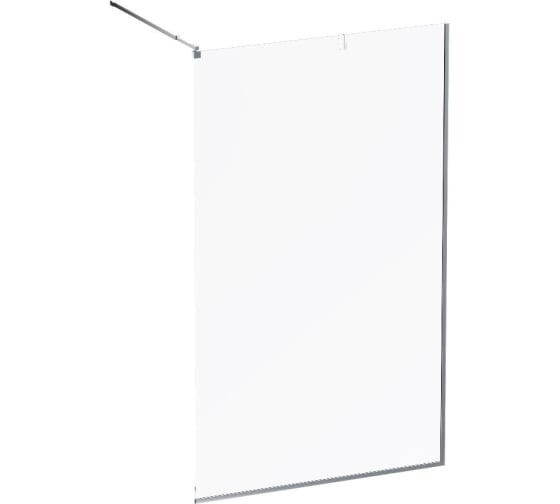 

Душевая стенка Am.Pm Func W84WI-120-F1-MTE (120x200, стекло прозр., профиль мат хром)