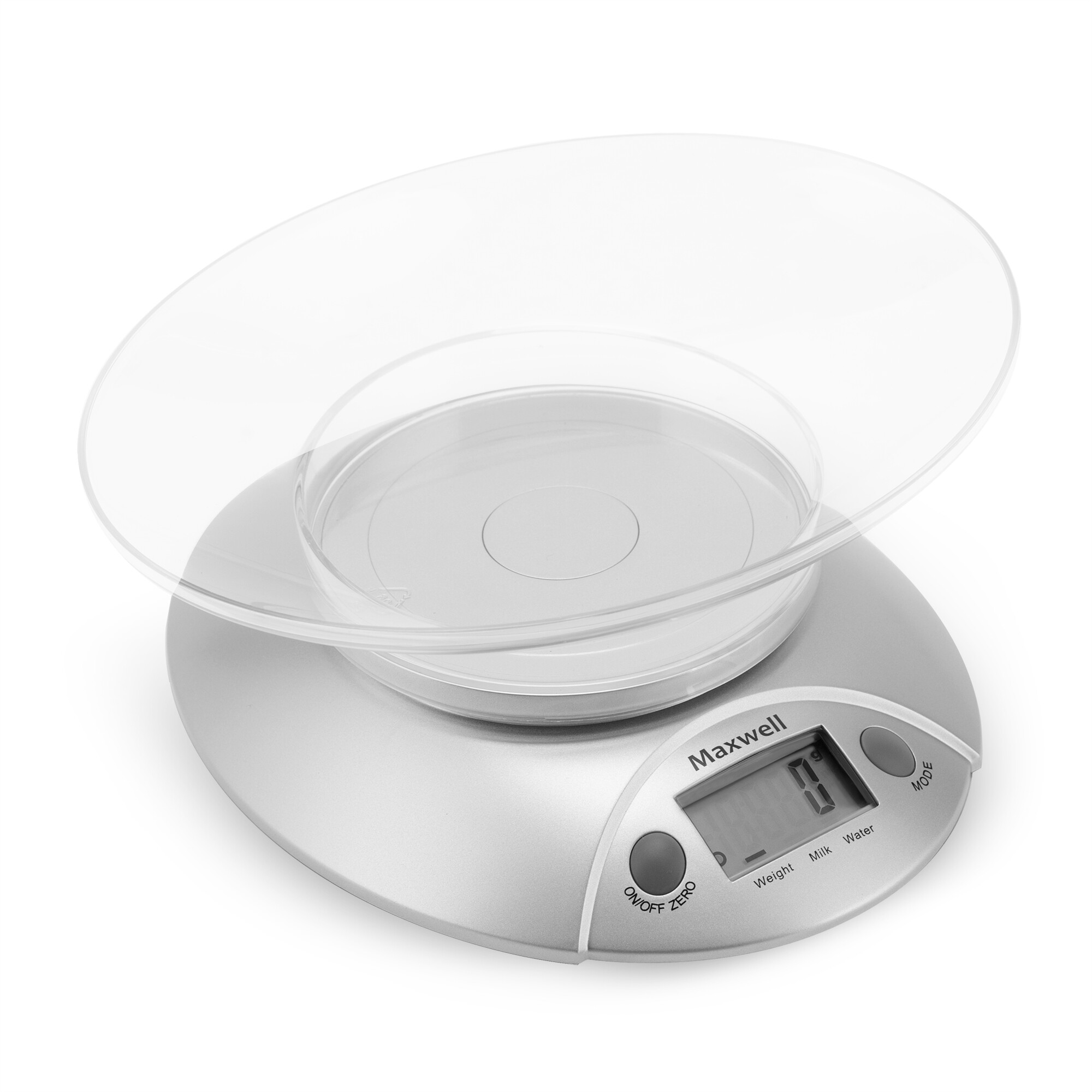 

Кухонные весы Maxwell MW 1451SR серебристый