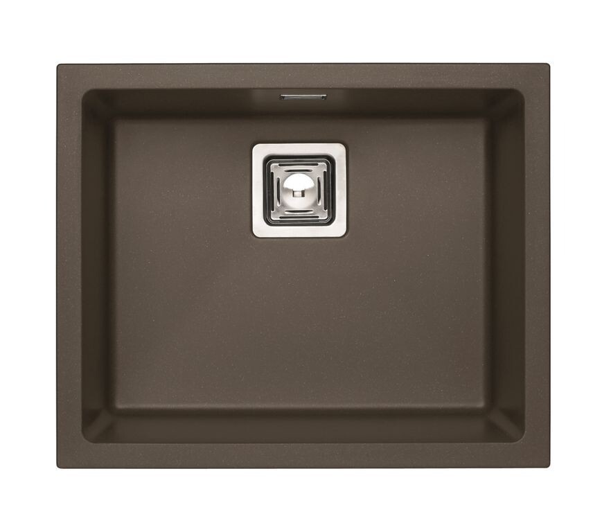 

Кухонная мойка Alveus Granital+ Quadrix 50 Chocolate-G03M 560х460х200 с сифоном, коричневая (1108036)