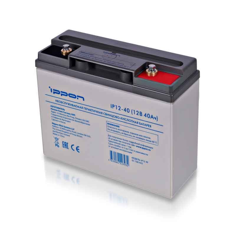 

Батарея для ИБП Ippon IP12-40 12В 40Ач