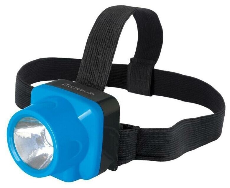 

Фонарь портативный Ultraflash LED5375 голубой/черный (14252)
