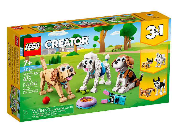 

Конструктор Lego Creator Очаровательные собаки (31137)