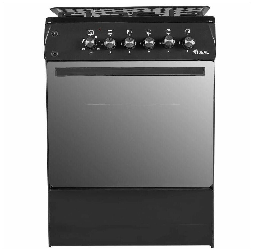 

Газовая плита Ideal L280 ГК чуг.черный