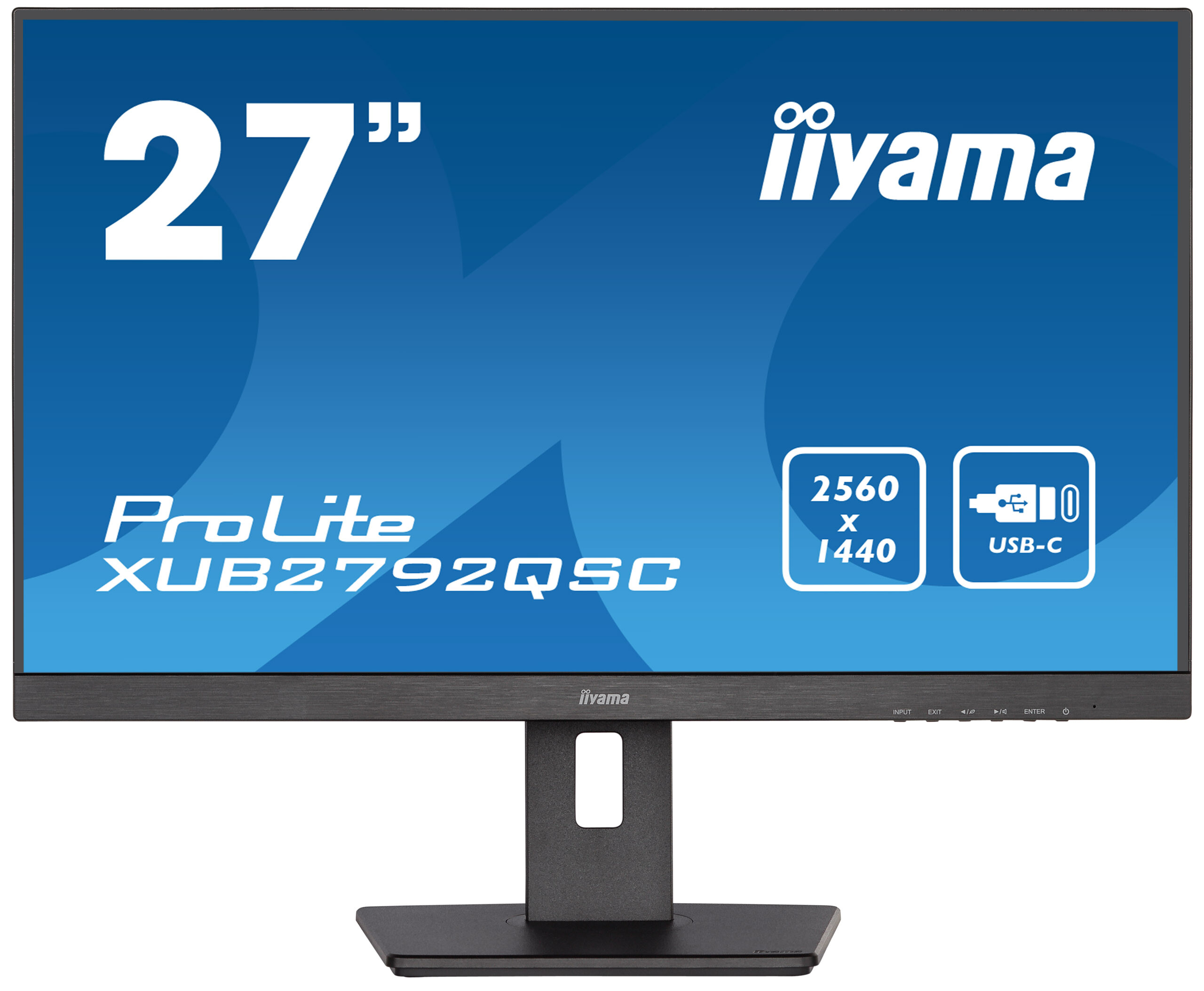 Монитор Iiyama XUB2792QSC-B5 черный